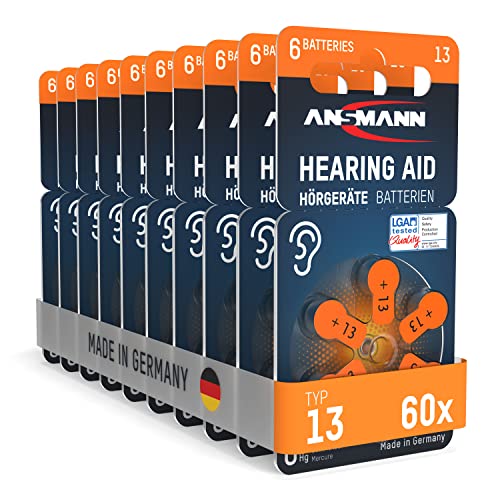 Pilhas para aparelhos auditivos ANSMANN 100-0016 Ansmann - Baterias - aparelhos auditivos, ansmann