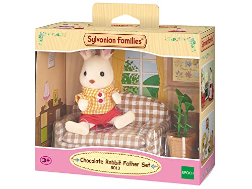 Boneca SYLVANIAN FAMILIES 5013 (Idade Mínima Recomendada: 5 anos) SYLVANIAN FAMILIES - Conjuntos de brinquedos - mobiliário, sofá, peça de arte, conejos