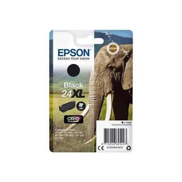 tinteiro Epson T2432 Preto (Consumível Informática e Tel.) Epson - Cartuchos de toner e jato de tinta - epson, preto, jato de tinta