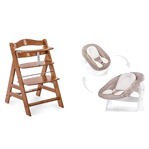 Cadeira de Refeição HAUCK Alpha+ (Castanho) Hauck - Móveis para bebês e crianças pequenas - cadeira, refeição, hauck, alpha, castanho