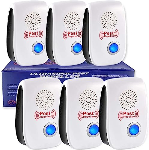 Repelentes Ultrassónicos de Insetos 6 Pack RUTIDA - Controle de pragas - ultrassônicos, repelente, 6 pack