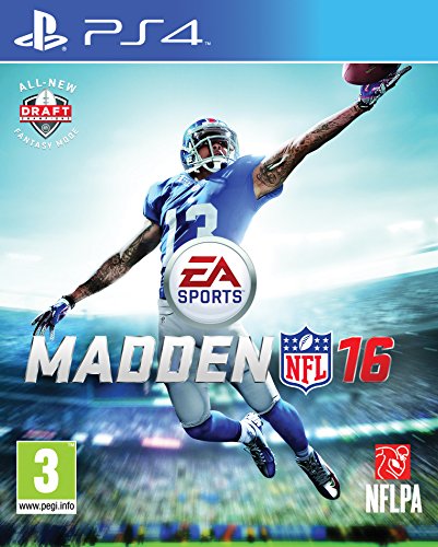 Jogo Eletrónico Madden Nfl 16 (Idade Mínima Recomendada: 3 anos) Electronic Arts - Software de jogos de vídeo - futebol americano, melhorias técnicas, gráficas, sistema de controlo