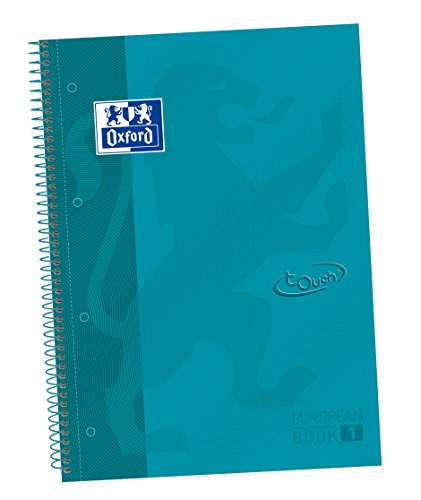 Caderno OXFORD Spiral (A4 - Quadriculado - 21x29.7cm) Oxford - Cadernos e bloco de notas - quadriculado, espiral, 90g/m2, marcador