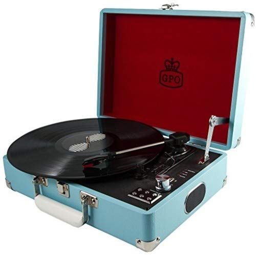 Gpo Gpo-Platina-Bk Gira-Discos Automático com Fios e Sem Fios Preto Gpo - Gira-discos e leitores de vinil - automático, fios, sem fios, preto