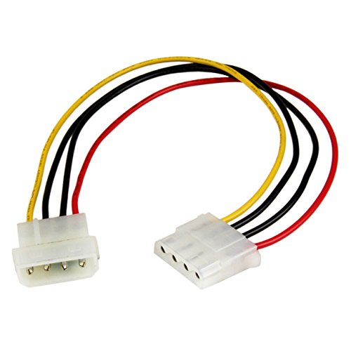 Cabo de Alimentação STARTECH (Molex - 30 cm - Preto) STARTECH.COM - Terminais e conectores de fio - molex, 30 cm, macho/hembra, preto