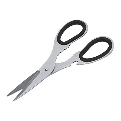 Tesoura de Corte para Cabelo EQUINOX 503038 Equinox - Tesouras de cozinha - corte cabelo, cinzento, aço inoxidável