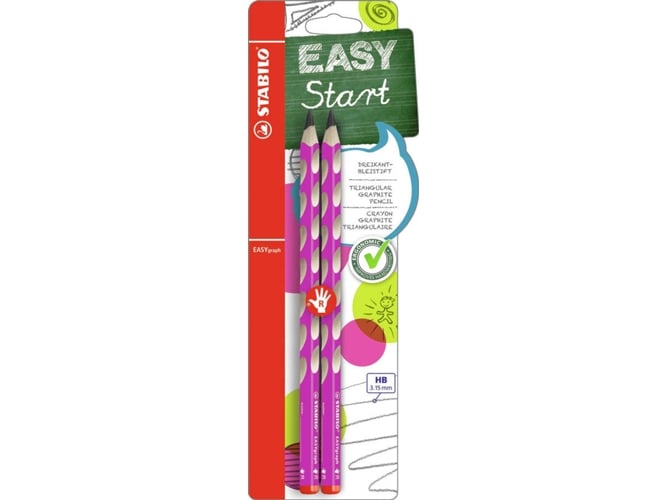 Esferográfica STABILO EASYGRAPH 1-4 mm Rosa Stabilo - Lápis - esferográfica, stabilo, easygraph, rosa, crianças, tinta à base de água