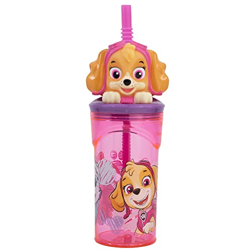Garrafa para Bebidas PATRULLA CANINA (360 ml) Stor - Porta-alimentos e bebidas - 360 ml, reutilizável, bico de borracha