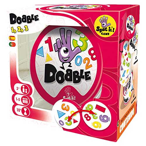 Jogo de Cartas ASMODEE Dobble Formas Y Numeros Dobble - Jogos - cartas rápidas, símbolos únicos, identificação