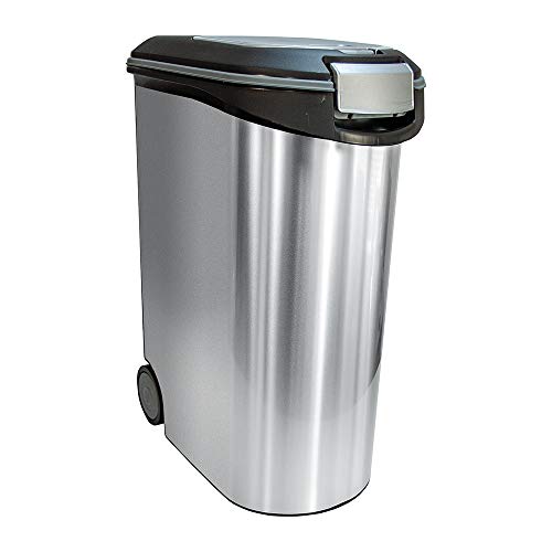 Comedouro para Cão CURVER (Prata - Aço Inoxidável - 20 Kg) Curver - Recipientes de comida para animais de estimação - prata, aço inoxidável, 20 kg