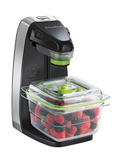Máquina de Embalar a Vácuo FOODSAVER FFS010X (Preto - 0.5 L) FOODSAVER - Eletrodomésticos de cozinha - vácuo, 0.5 L, preto