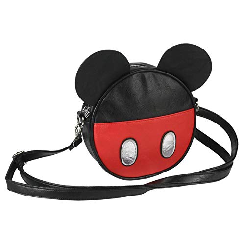 Mochila CERDA Mickey Mouse (Preto - Poliéster - 18 x 30 x 9 cm) Cerdá - Bolsas - mochila, mickey mouse, preto, poliéster