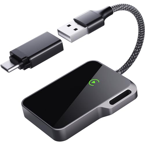 Adaptador Bluetooth CARPLAY (Universal) Shenzhen Shi Li Ren Qi Wu Ke Ji You Xian Gong Si - Reprodutores de mídia e streaming doméstico - bluetooth, carplay, universal, preto