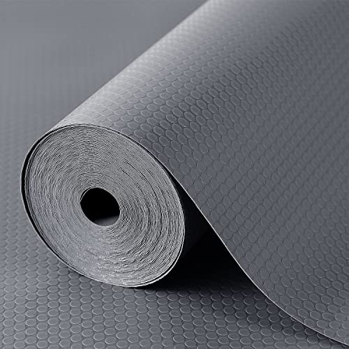 Revestimento Anti-Frictional Não-Aderente 44X200Cm Cinza StaHom - Revestimentos para gavetas e prateleiras - anti-fricção, não adesivo, 44x200cm, cinzento