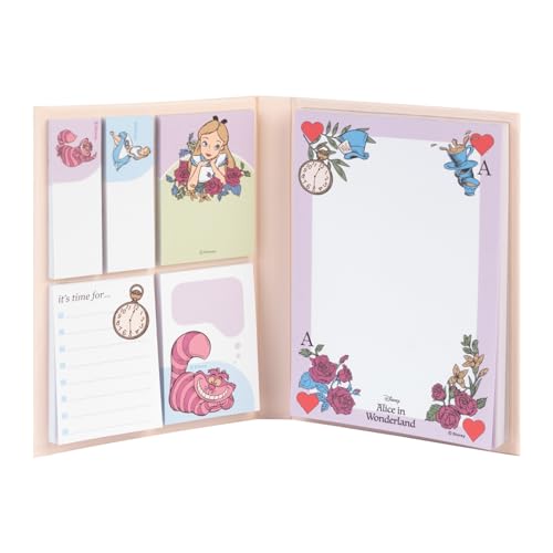 Bloco de Notas Autocolantes DISNEY Alice no País das Maravilhas (6 Tamanhos) Grupo Erik - Notas autoadesivas - disney, alice no país das maravilhas, autocolantes, 6 tamanhos