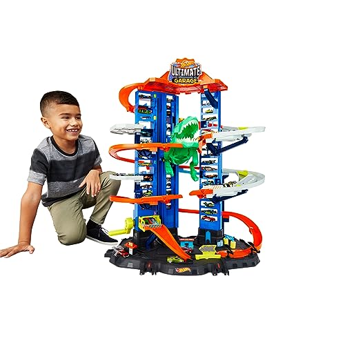 Hot Wheels City Mega Garagem (Idade Mínima Recomendada: 3 anos) Hot Wheels - Brinquedos - Hot Wheels, conjunto, veículos, idade mínima recomendada, função id