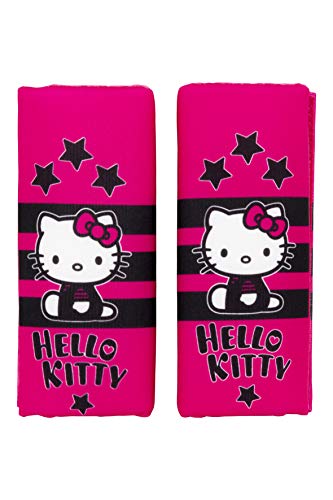 Mini Almofadas Infantil HELLO KITTY (Idade Mínima Recomendada: 3 anos) Car Parts Design Trading Co.lt - Capas de cinto de segurança para veículos - infantil, lavável, resistente, 3 anos