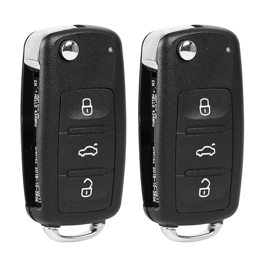 Capa Telemóvel Betterher 2 Peças com Comando a Distância para Volkswagen Betterher - Alarmes e fechaduras de veículos - telemóvel, comando à distância, volkswagen