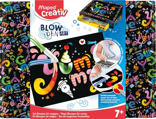 Jogo Criativo MAPED Blow Pen Magic (Idade Mínima: 6) Maped - Instrumentos de escrita e desenho - 