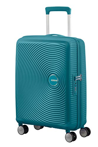 Mala de Viagem AMERICAN TOURISTER Soundbox (Cabine - 4 Rodas - Expansível - Verde) American Tourister - Malas - trolley, jade green, policarbonato, 4 rodas