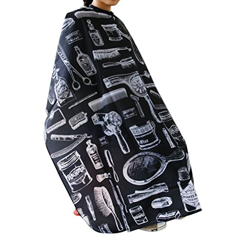 Capa Impermeável de Barbear TAONAISSI Preto TaoNaisi - Banho e corpo - impermeável, barbear, preto