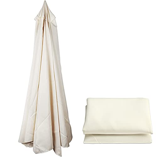 Toldo de Guarda-Sol MATAGO (Preto - Algodão) SHUOJIASHANGMAO - Móveis de exterior - 300x300 cm, poliéster, piscina, terraço