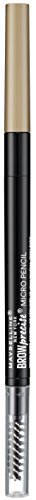 Lápis de Sobrancelhas MAYBELLINE Brow Precise Micro Blonde MAYBELLINE - Maquiagem para os olhos - micro-fibras, precisão total, ponta fina