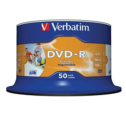 DVDs virgens VERBATIM 48262 (DVD-R - 4.7 GB) Verbatim - Downloads de música digital - DVD-R, 4.7 gb