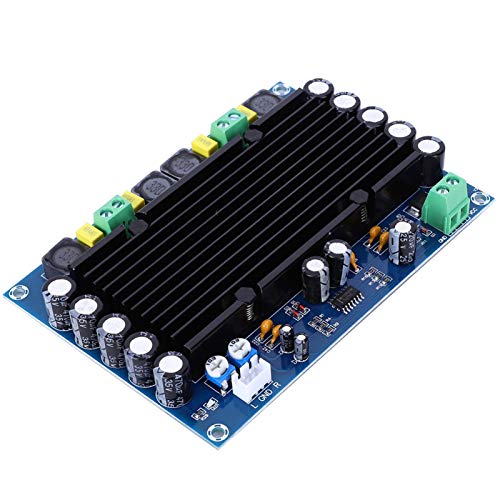 Amplificador TPA3116D2 de 2*150W Placa Amplificadora de Áudio Digital DC 12-24V XH-M546 Dpofirs - Áudio - tpa3116d2, 2x150w, placa amplificadora, áudio digital, dc 12-24v
