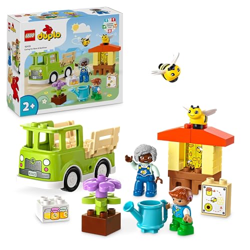LEGO Duplo - Cuidar das Abelhas e Colmeias (Idade Mínima: 2) LEGO - Blocos de encaixe - cuidado, abelhas, colmeias, idade mínima 2
