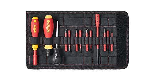 Conjunto de Chaves de Fendas WIHA 40674 (12 peças) Wiha - Chaves de fenda - 12 peças, cabeça em plástico, ergonómica, montagem, desmontagem