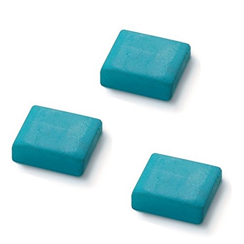 Faber-Castell 1000 Eraser 3 Unidades Azul Turquesa Faber-Castell - Borrachas - erasers, resistentes à água, duráveis