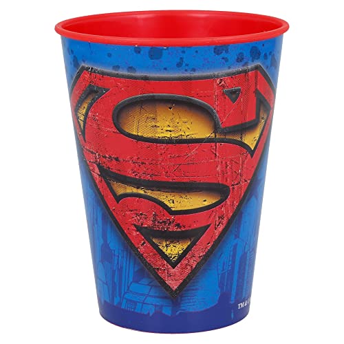 Garrafa Tupper STOR Superman (260 ml - Azul) Stor - Cozinha & sala de jantar - 260 ml, resistente à água, temperatura extremas, fácil de abrir