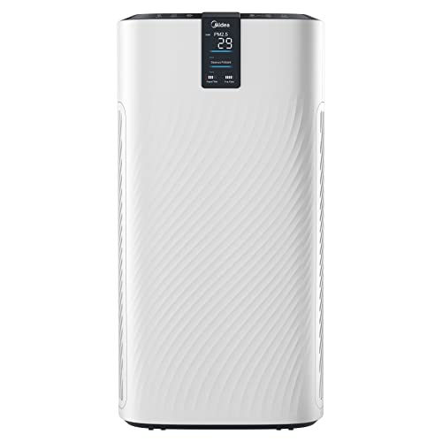 Purificador de Ar MIDEA Air Purifier Boost (85 m2) Midea - Purificadores de ar - 85 m2, hepa 7, asma, rinite