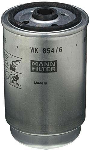 Filtro de combustível MANN FILTER WK 854/6 MANN FILTER - Sistemas de combustível de veículos automotores - filtro de combustível, preto, compatibilidade VW
