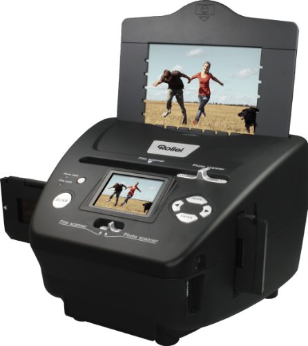 Rollei Pdf-S 240 Se Scanner com Interface Usb Rollei - Digitalizadores - usb, tft lcd, SD card, standalone