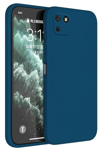 Capa Huawei Y5P TOPME Silicone Azul Escuro Topme - Peças de reposição para telemóveis - silicone, azul escuro, proteção plena, acesso fácil