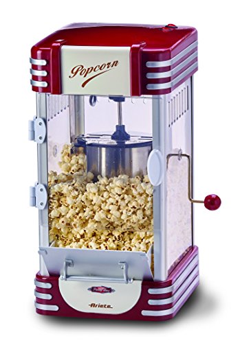 Máquina de Pipocas Ariete 2953 | Vermelho (Pequeno Almoço - Café) Ariete - Máquinas de pipocas - 24 l, 700 g, luz indicadora, 310 W