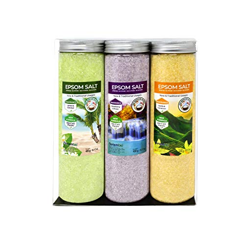 Sais de Banho NORTENBIO 3 Unidades (430 g) Nortembio - Aditivos de banho - sais, banho, nortenbio, 3 unidades, 430g