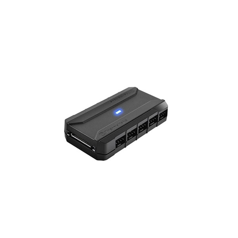 Thermaltake Commander Fp Concentrador de Caixa de Computador Preto 3.0 Thermaltake - Peças de refrigeração de sistema de computador - usb 2.0, pwm ventilador, lga1156, amd am4