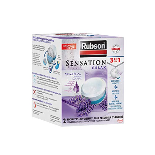 Desumidificador RUBSON Sensation Relax Lavanda Henkel - Absorvedores de umidade - desumidificador, lavanda