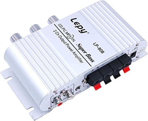 Amplificador Auto FASIZI LP-808 (12 V - 2.5 W) Fasizi - Áudio - 12 v, 2.5 W, amplificador auto