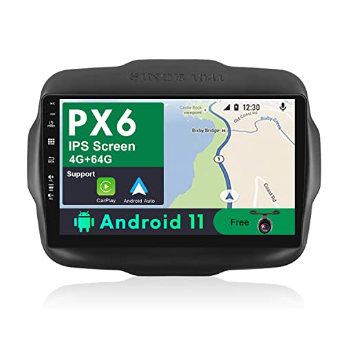 Autorrádio JOYX PX6 (Android 10 - 9'' - 64 GB) JOYX Navi - Aparelhos de áudio e vídeo para veículos e sistemas de painel - Android 10, 9 polegadas, 64 gb