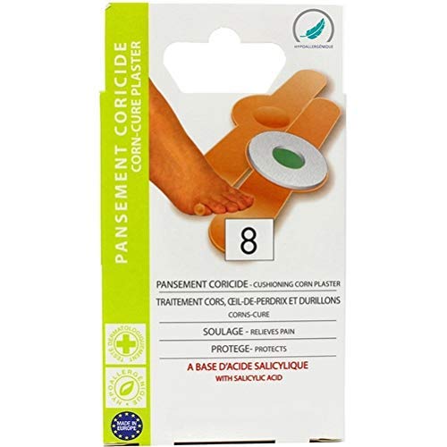 Apósitos Coricidas para Cuernos com Callos e Olhos de Perdiz X 8 Générique - Cuidados para calos e calosidades - coricidas, callos, olhos, perdiz