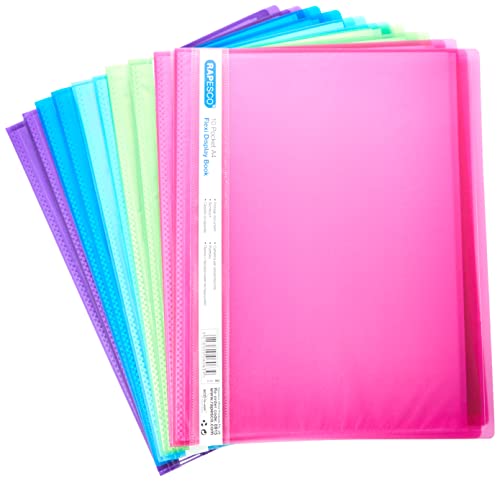 Pasta com Bolsa RAPESCO (Multicor - Polipropileno) Rapesco - Pastas e capas de relatório - polipropileno, bolsos, personalização, 10 bolsos