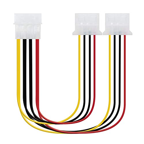 Cabo de Alimentação NANOCABLE (Molex - 20 cm - Multicor) NANOCABLE - Cabos de sistema e alimentação - molex, 20 cm, multicor