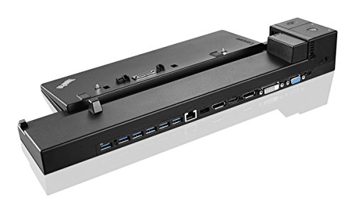Suporte LENOVO ThinkPad Workstation Dock em Preto Lenovo - Estações de acoplamento para laptops - suporte, lenovo, ThinkPad, workstation dock, preto