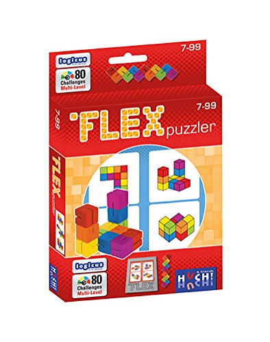 Puzzle 3D FLEX Puzzler (Idade Mínima Recomendada: 8 anos) GIGAMIC - Quebra-cabeças mecânicos - 3D, flexível, jogável, 80 desafios