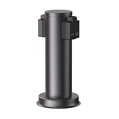 Base de Encaixe LEDS COM PORU (Preto - Plástico e Aço Inoxidável) LEDs Com GmbH - Fios de extensão - preto, plástico, aço inoxidável