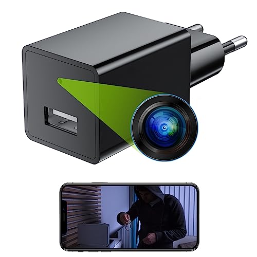 Câmara de segurança IP HOMEGUARD Mini Câmara Espia 1080P Oculta Wi-Fi SOSOFRANK - Câmeras de vigilância - câmara segurança, ip, 1080p, oculta wi-fi, detecção movimento, gravação loop